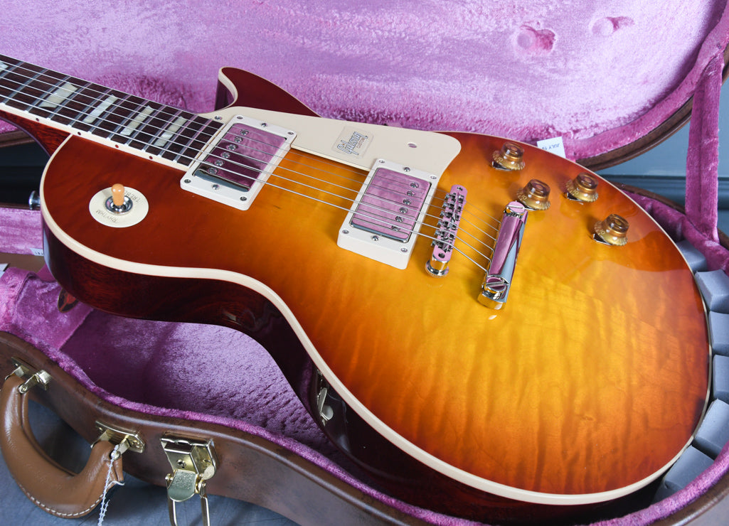 2019 Gibson 60th Anniversary Les Paul 1959 R9 Reissue Cherry Teaburst Gloss