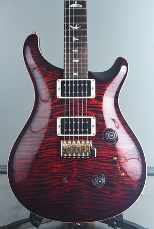 PRS Custom 24 Fire Red Burst 10 Top