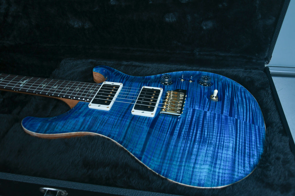 PRS Custom 24 35th Anniversary Aquamarine 10 Top