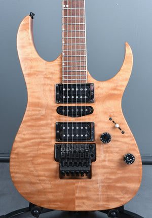 1991 Ibanez USA Custom RG Series Natural Quilt