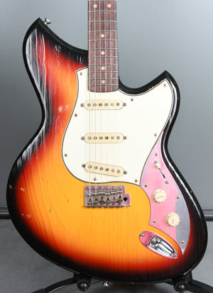 Novo Guitars Serus S '64 3 Tone Sunburst w/ ThroBaks