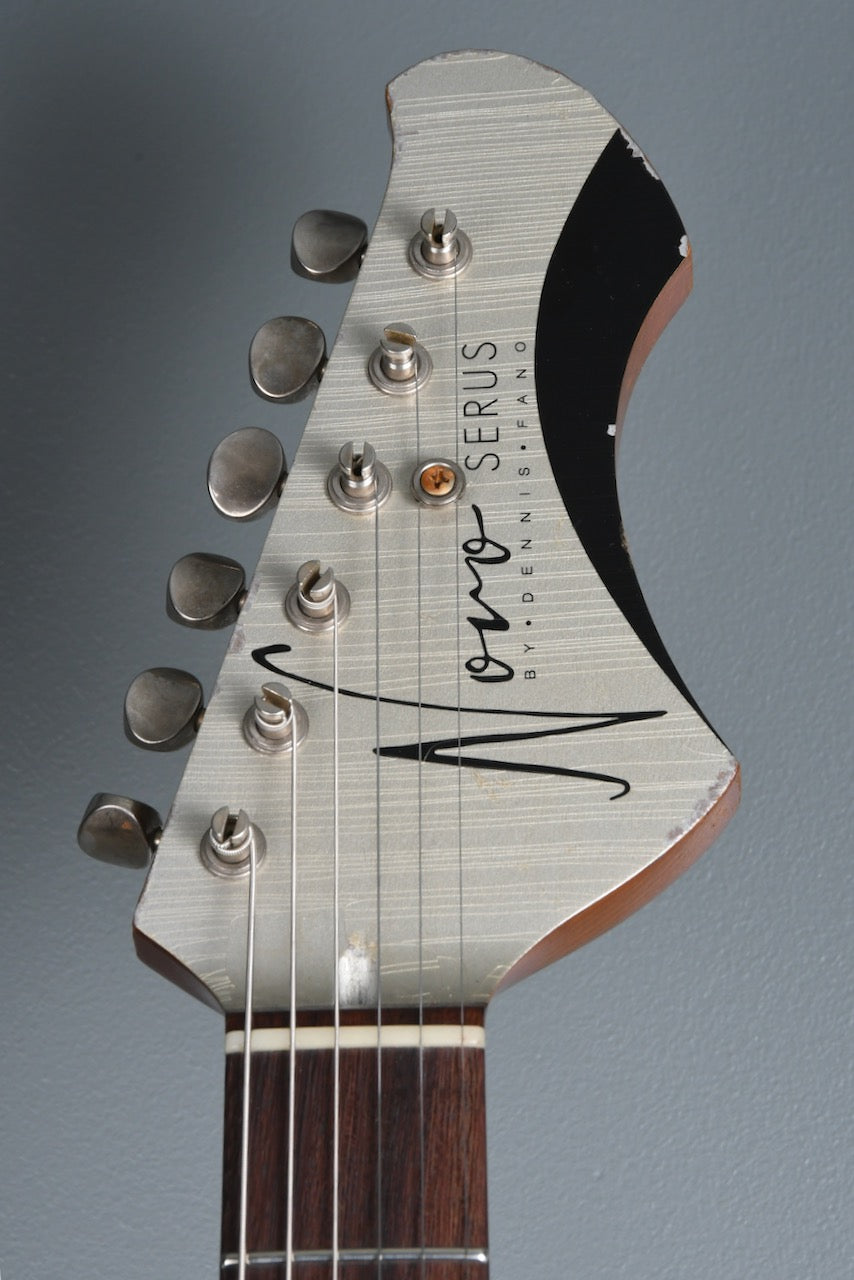 Novo Guitars Serus JS Fralins Inca Silver Schroeder wrap-over
