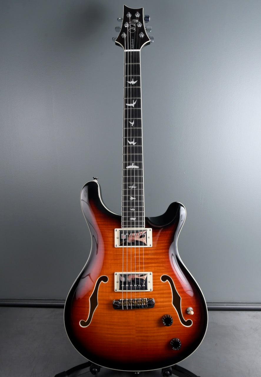 2020 PRS SE Hollowbody II Tri Color Sunburst