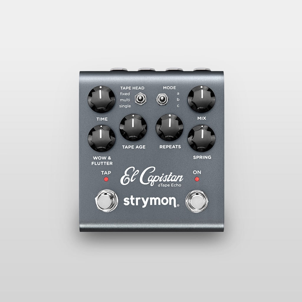 Strymon - El Capistan dTape Echo V2 - Tape Echo Delay Pedal