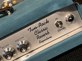 Two Rock Classic Reverb 100/50 Watt Head & 2x12 Set Medium Blue Suede