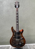 2020 Paul Reed Smith PRS Wood Library Custom 24 Semi Hollow Burnt Maple Leaf