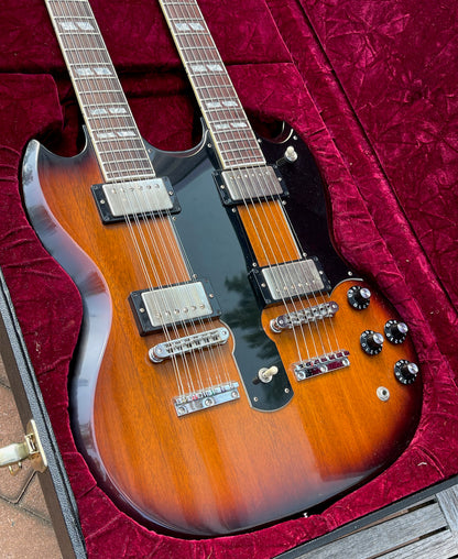 2008 Gibson Custom EDS-1275 Double Neck Tobacco Sunburst