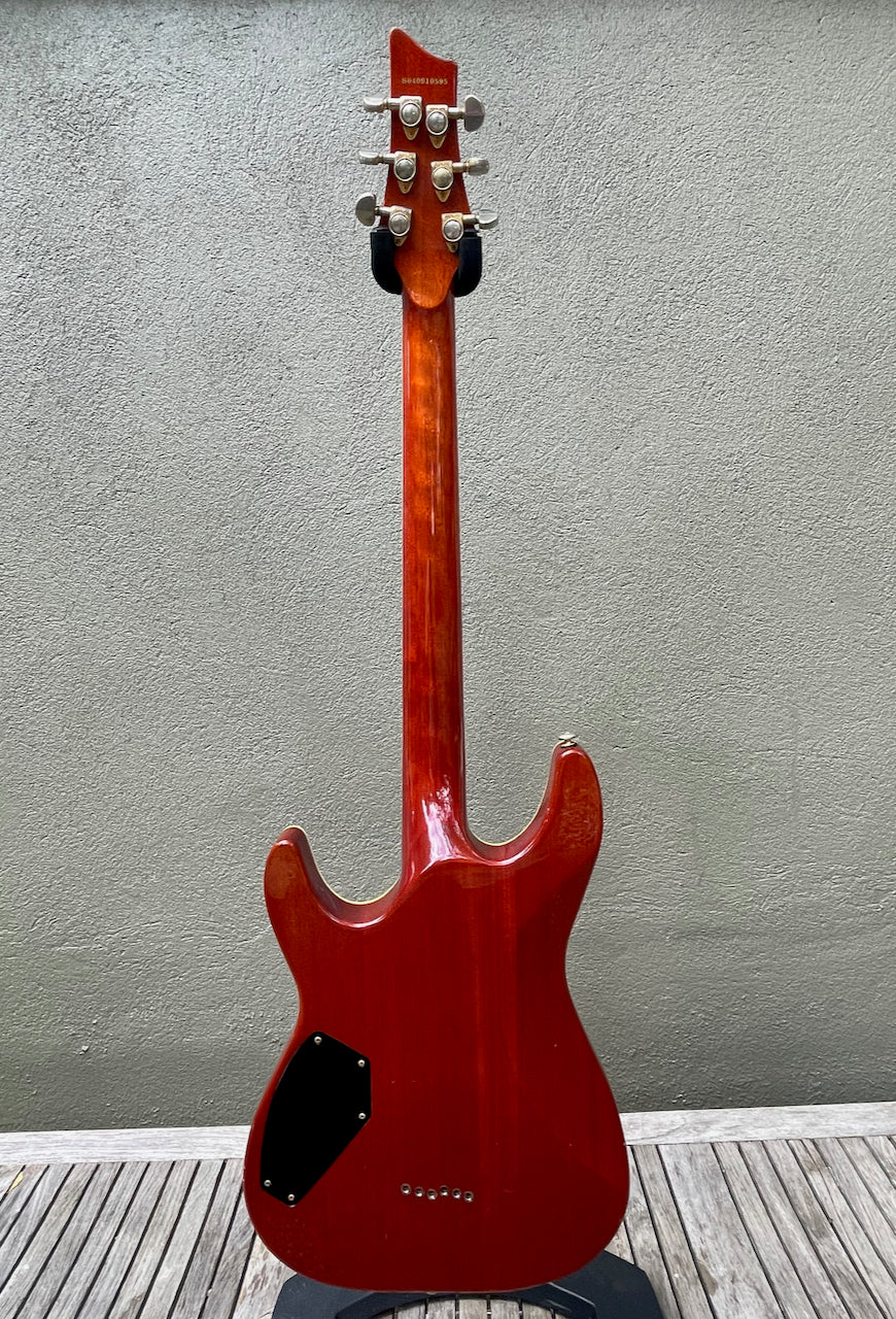 2004 Schecter C1 Elite Diamond Series Trans Orange