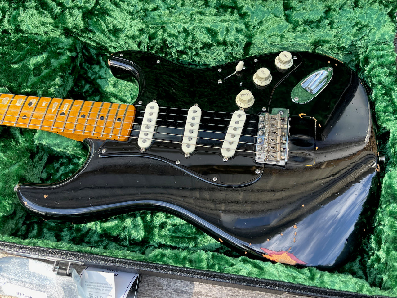 2020 Fender Custom Shop David Gilmour Black Stratocaster Relic