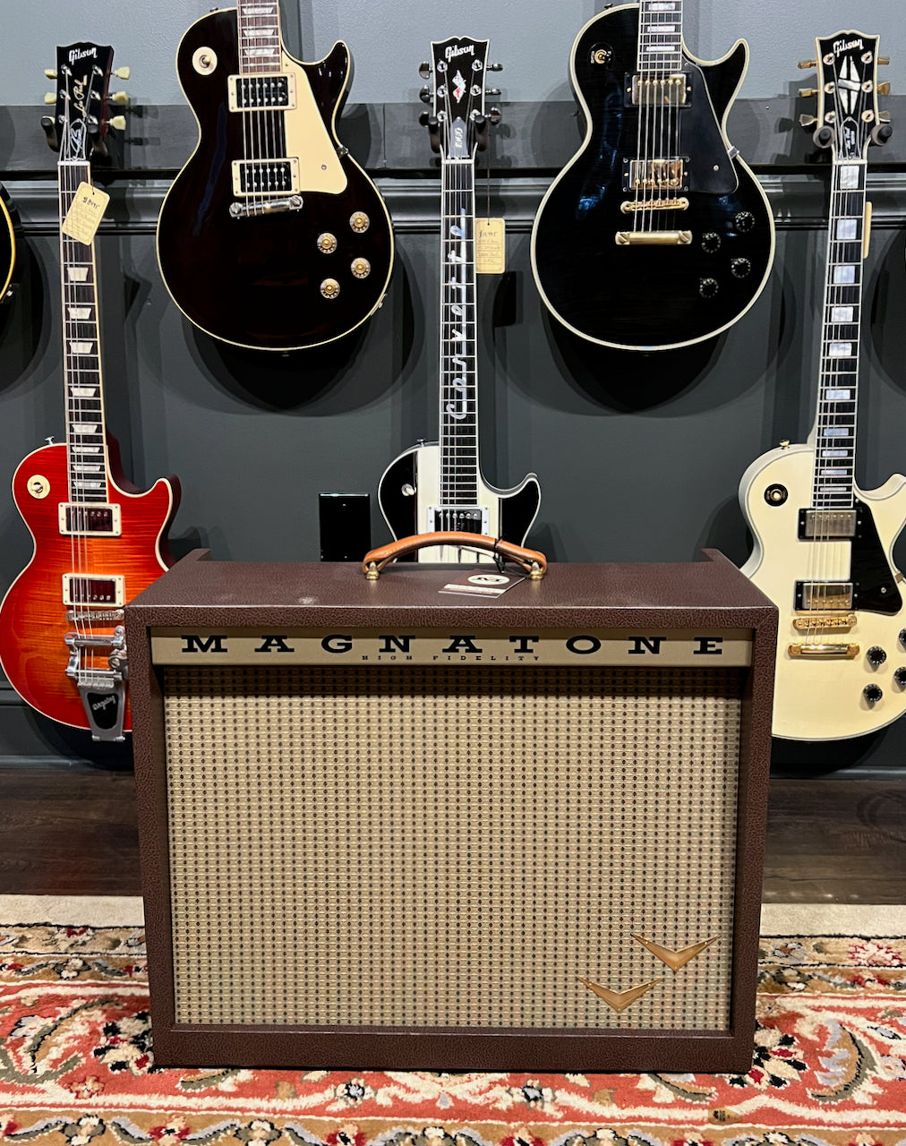 Magnatone Panoramic Stereo 2x10 Combo Vintage Brown