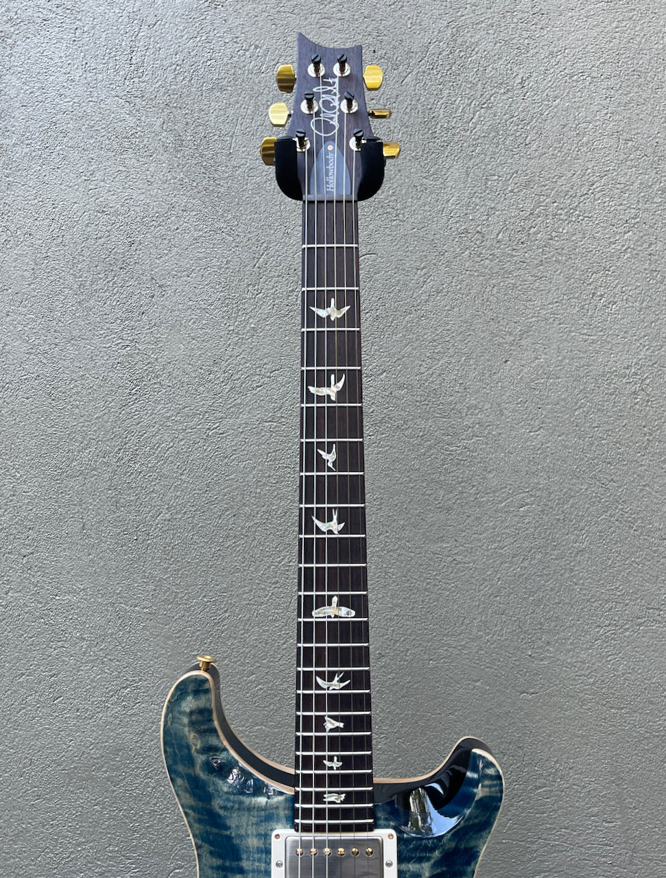 Paul Reed Smith PRS Hollowbody II Piezo 10 Top Faded Whale Blue