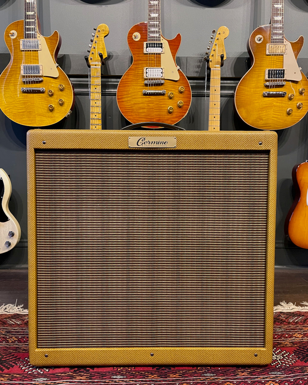 Germino 5F6A Bassman 4x10 Combo Tweed