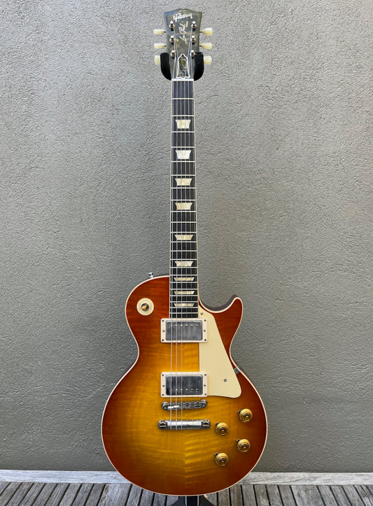 2019 Gibson 60th Anniversary Les Paul 1959 R9 Reissue Sunrise Teaburst VOS
