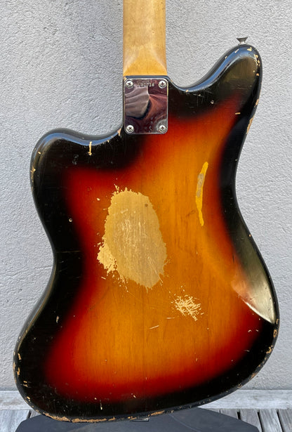 1964 Fender Jazzmaster Sunburst - "Eyeglass" Style OHSC