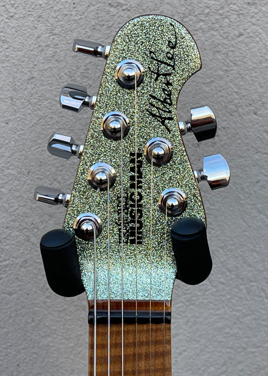 Ernie Ball Music Man BFR Albert Lee HSS Seafoam Sparkle