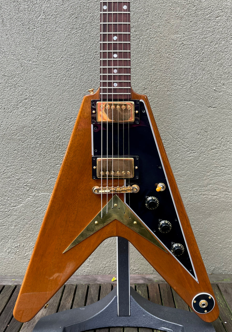 2021 Gibson 1958 Mahogany Flying V Walnut