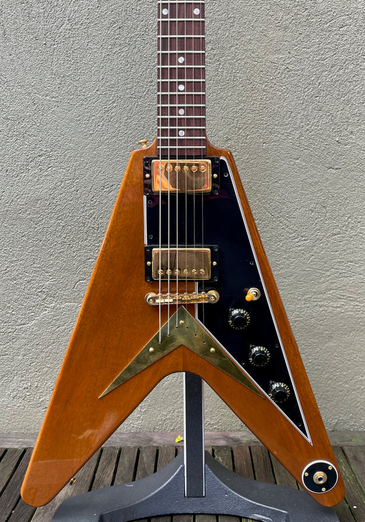 2021 Gibson 1958 Mahogany Flying V Walnut