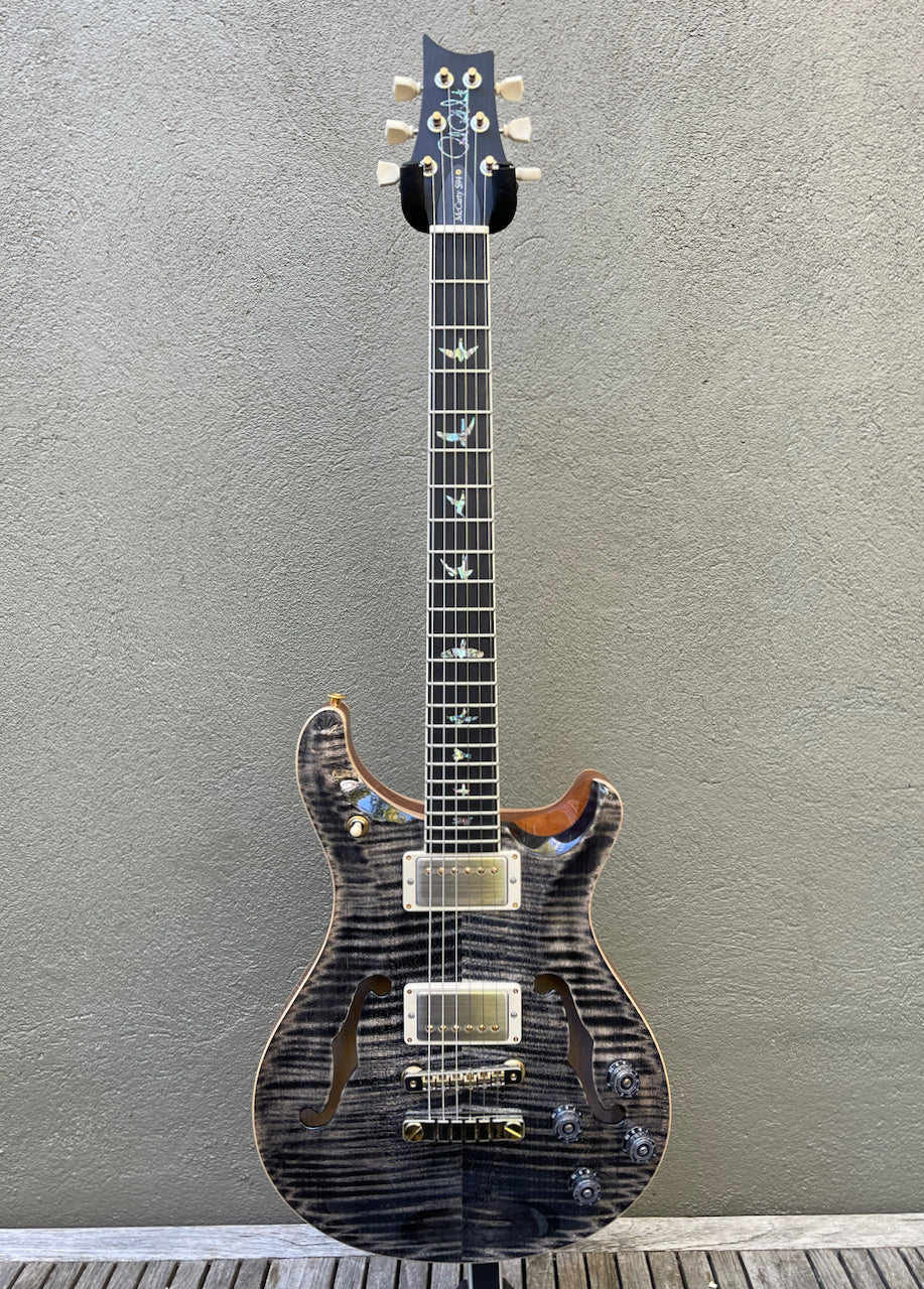 Paul Reed Smith PRS McCarty 594 Hollowbody II 10 Top/Artist Features Charcoal
