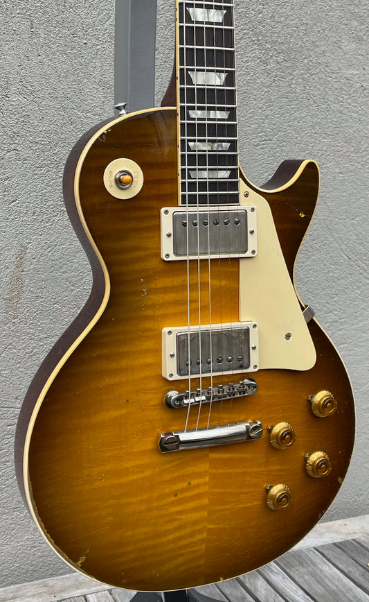 2021 Gibson 1959 Standard Murphy Lab Heavy Aged Golden Poppy Burst