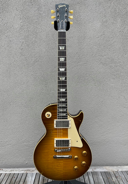 2021 Gibson 1959 Standard Murphy Lab Heavy Aged Golden Poppy Burst