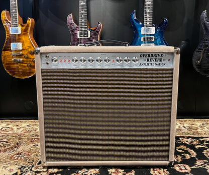 2022 Amplified Nation Overdrive Reverb 50 Watt 1x12 Combo Dogwood Suede