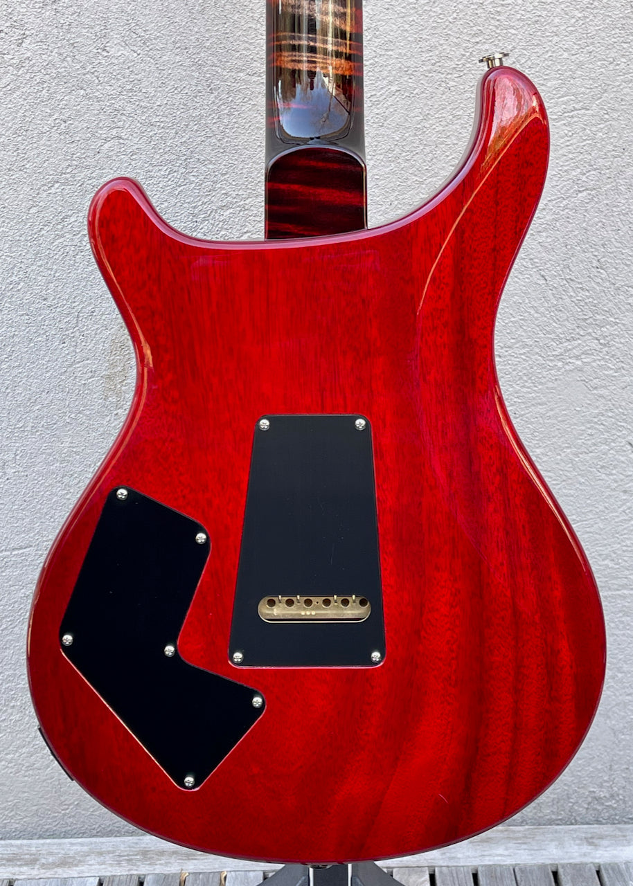 2020 Paul Reed Smith PRS Modern Eagle V *Wood Library* Quilt Charcoal Cherry Burst