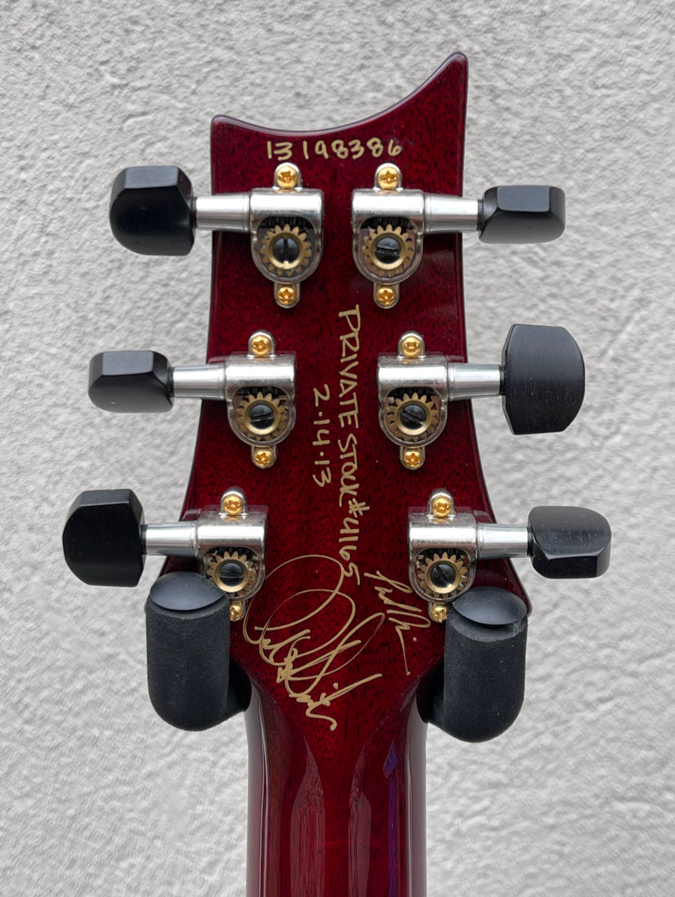 2013 Paul Reed Smith PRS Private Stock DGT Signature Dark Cherry Burst