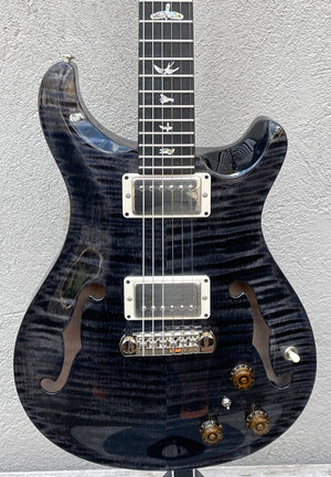 Paul Reed Smith PRS Hollowbody II Piezo *Custom Color* Grey Black Wrap Serial 0278184