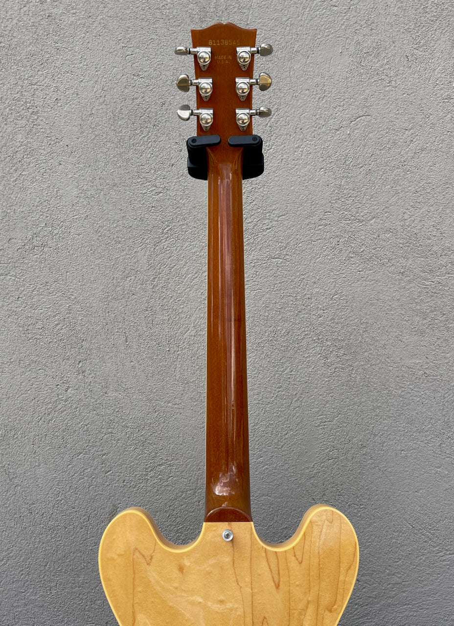1988 Gibson ES-335 Blonde Tim Shaw Humbuckers
