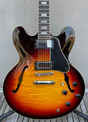 2017 Gibson Memphis ES-335 Figured Antique Sunset Burst