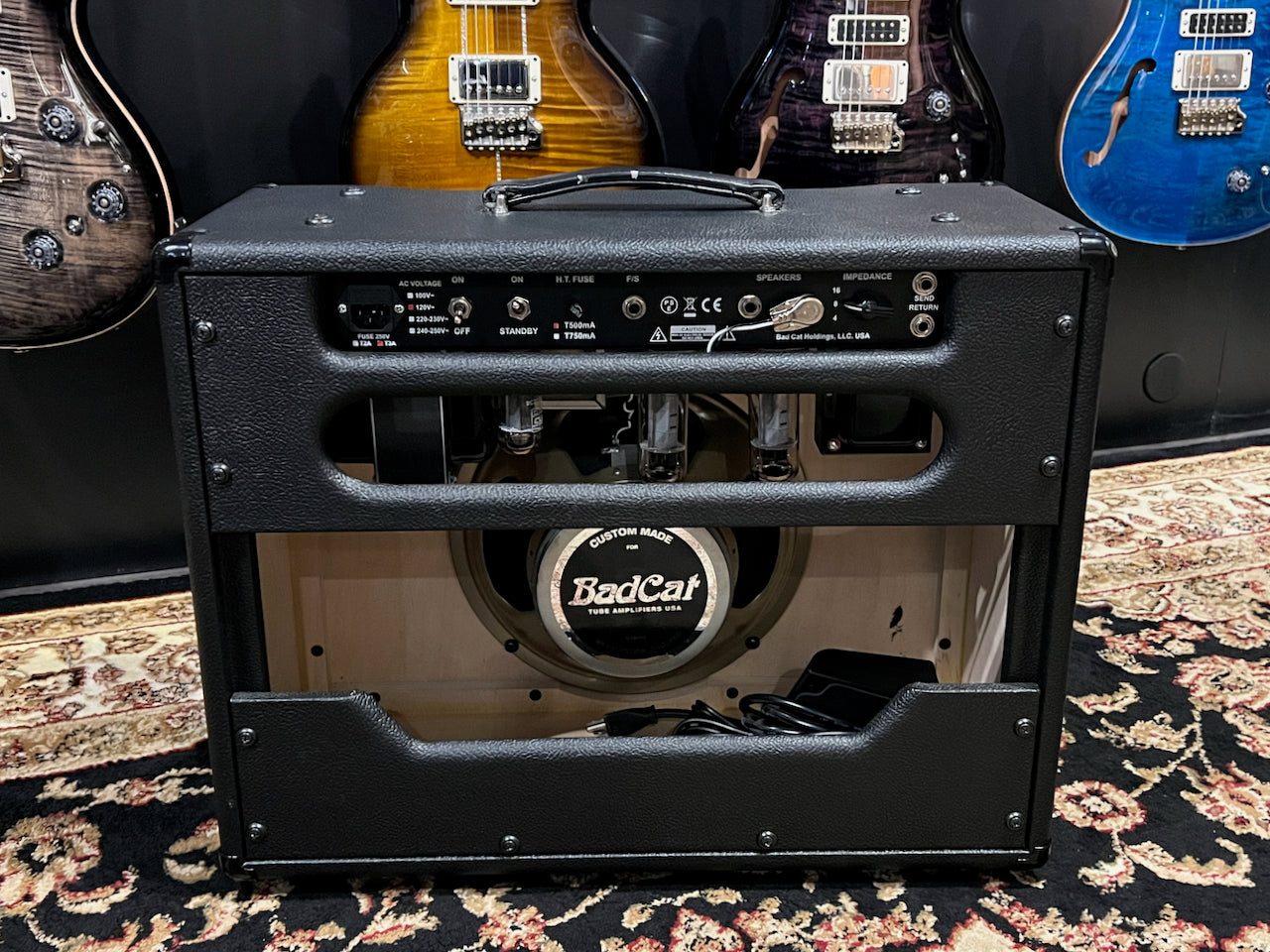 2015 Bad Cat Hot Cat 30 Hand Wired 1x12 Combo Black Tolex