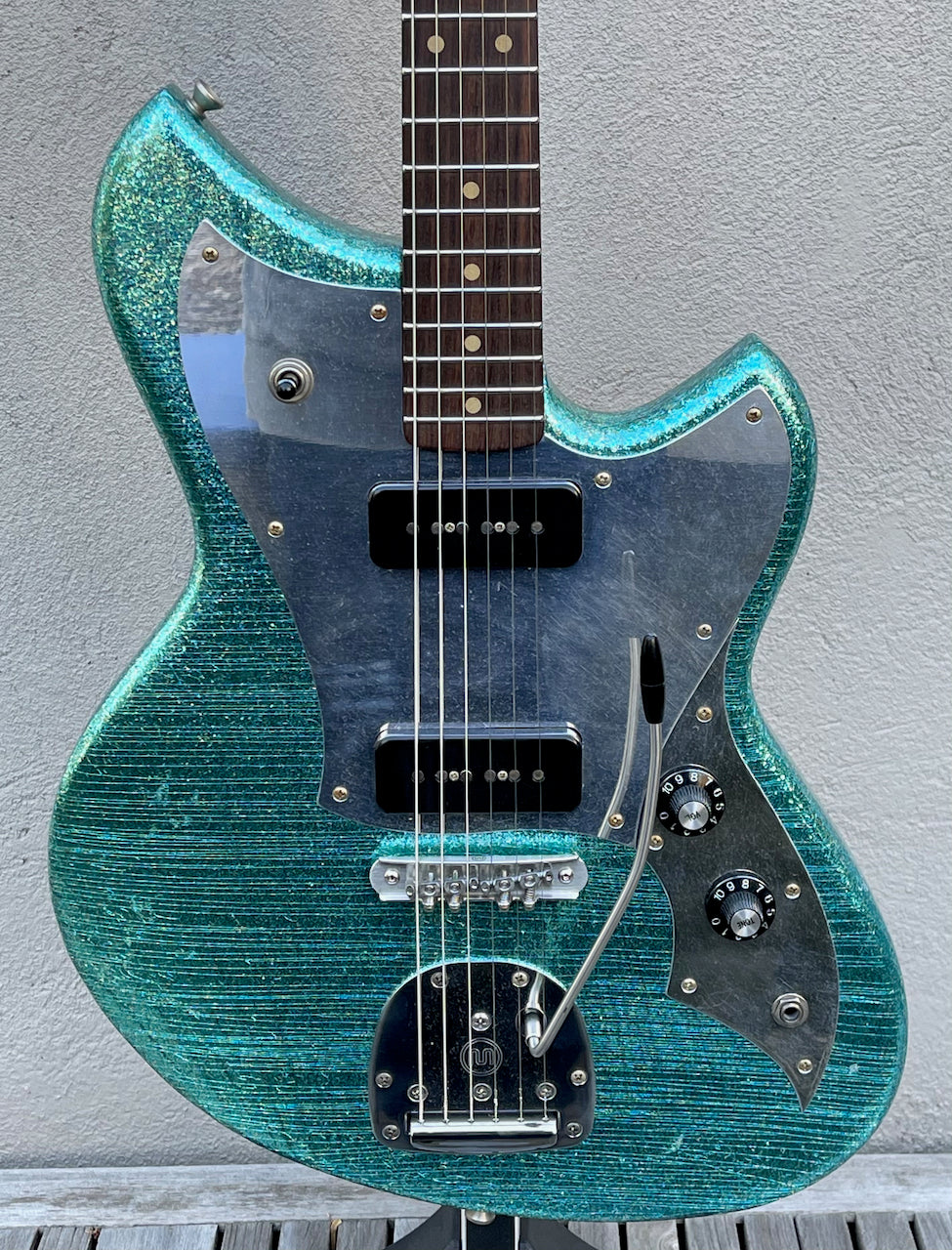 2019 Novo Serus J Mermaid Sparkle Fralin Hum-Canceling Alnico P90's