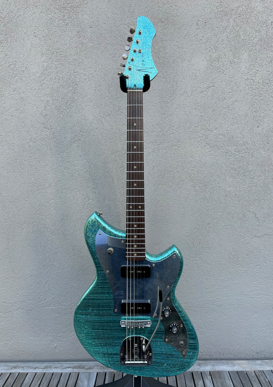 2019 Novo Serus J Mermaid Sparkle Fralin Hum-Canceling Alnico P90's