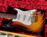 2021 Fender Custom Shop '60s Stratocaster Dual Mag Pickups 3 Tone Sunburst NOS