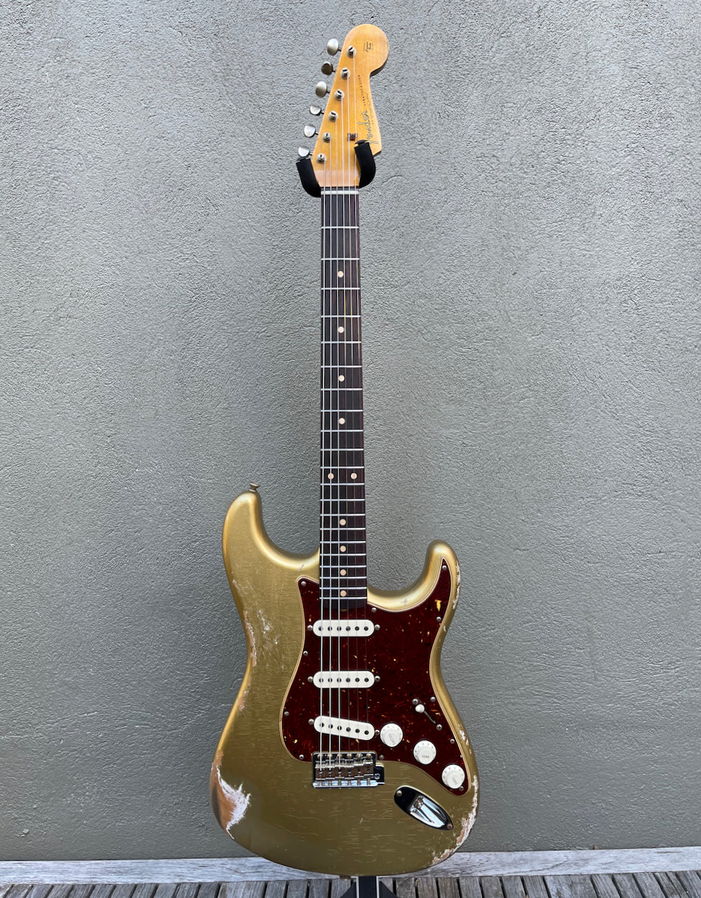 2021 Fender Custom Shop '62 Stratocaster Heavy Relic Aztec Gold