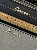 Germino Lead 55 LV Master Volume & Style II 2x12 Cabinet Black Tolex
