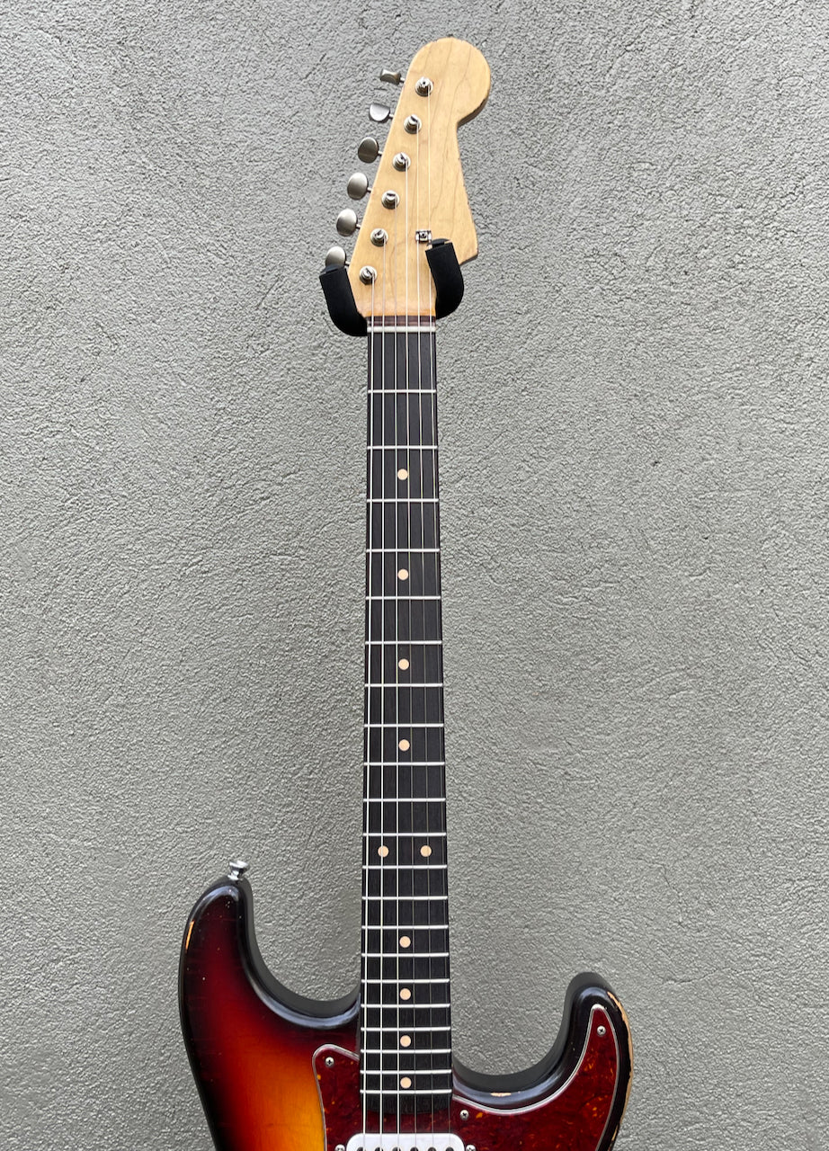 2021 Nacho Contour Body Sunburst Tortoise pickguard #2266
