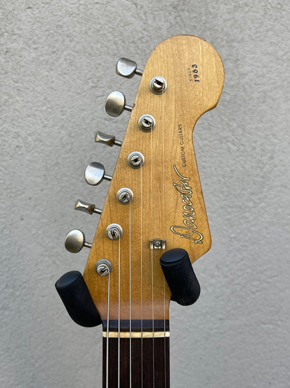 2020 Danocaster Double Cut Celentano Pickups Lake Placid