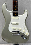 2017 Fender Stratocaster NAMM D Mag Inca Silver Relic Solid Rosewood Neck