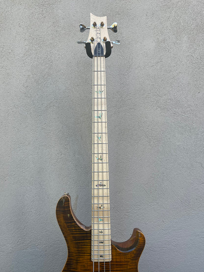 2020 Paul Reed Smith PRS Grainger 4 String Bass Yellow Tiger