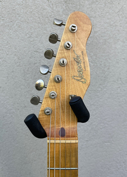2019 Danocaster Single Cut Nicotine Blonde Peter Florance Voodoo TE-60 Pickups