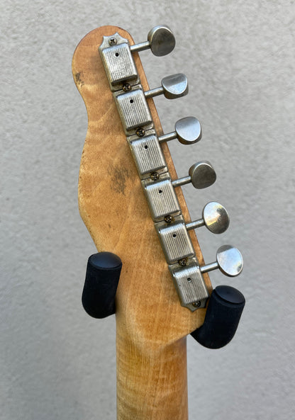 2019 Danocaster Single Cut Nicotine Blonde Peter Florance Voodoo TE-60 Pickups