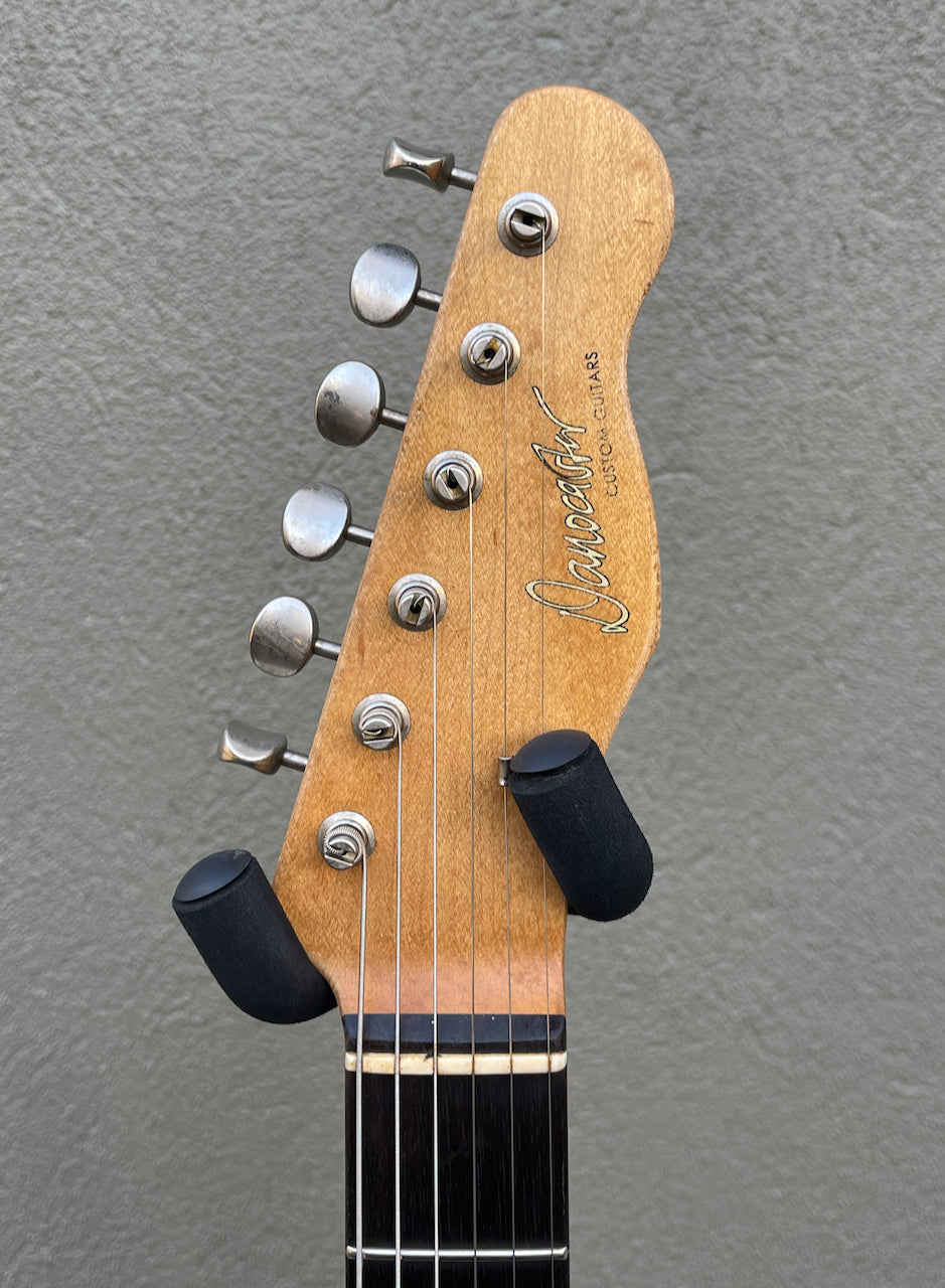 2021 Danocaster Single Cut Nicotine Blonde