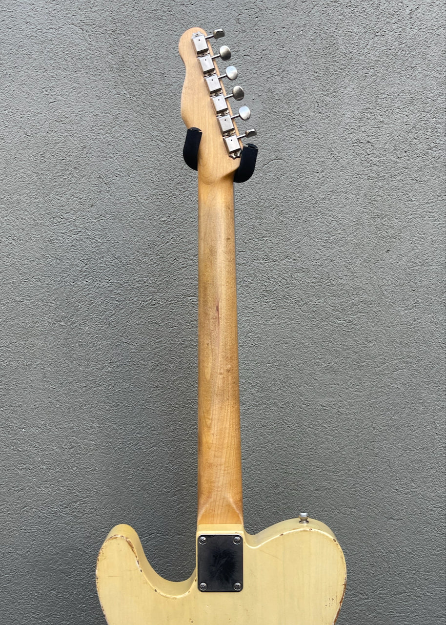 2021 Danocaster Single Cut Nicotine Blonde