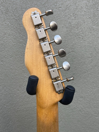 2021 Danocaster Single Cut Nicotine Blonde