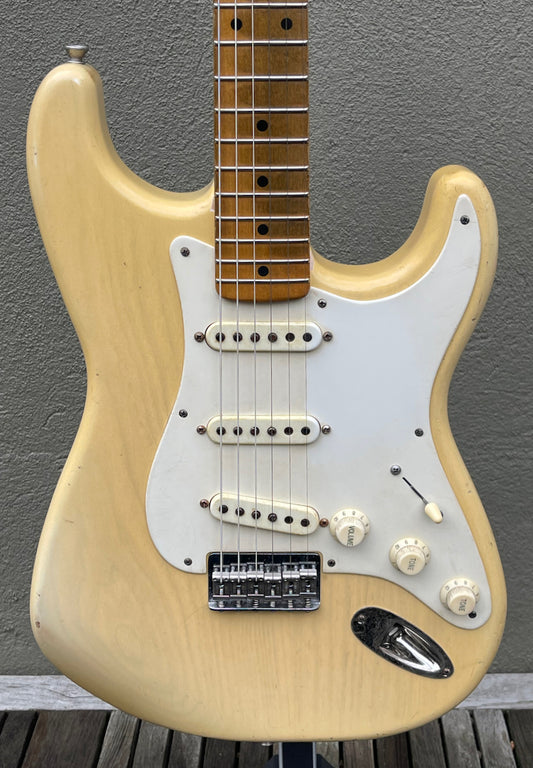 2021 Danocaster Double Cut Hardtail Blonde