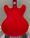 1987 Gibson ES-335 Tim Shaw Humbuckers Cherry Flame Top