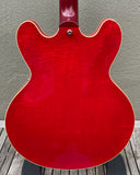 1987 Gibson ES-335 Tim Shaw Humbuckers Cherry Flame Top