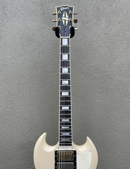 1962 Gibson SG Custom Polaris White - Player Vintage
