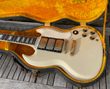1962 Gibson SG Custom Polaris White - Player Vintage